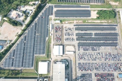 Solar Carport Greatwall Motor 8 MW Rayong