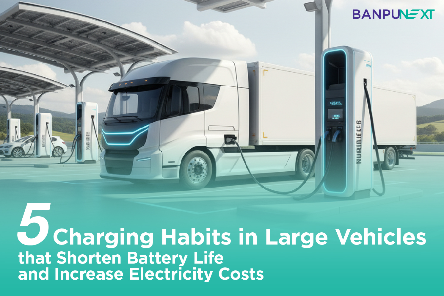 5 Prohibited Charging Behaviors in Large Vehicles That Lead to Rapid Battery Degradation and Increase Electricity Costs
